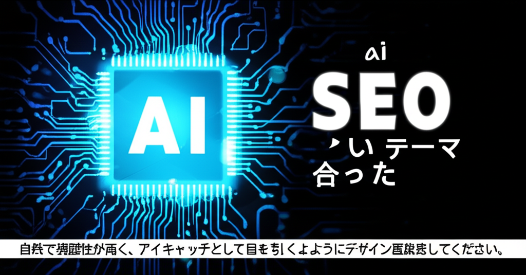 AI SEOとは?検索エンジン最適化の未来を拓く人工知能の力